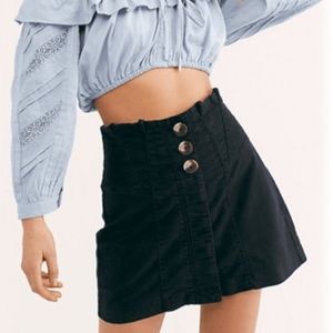 Free People every minute every hour mini skirt